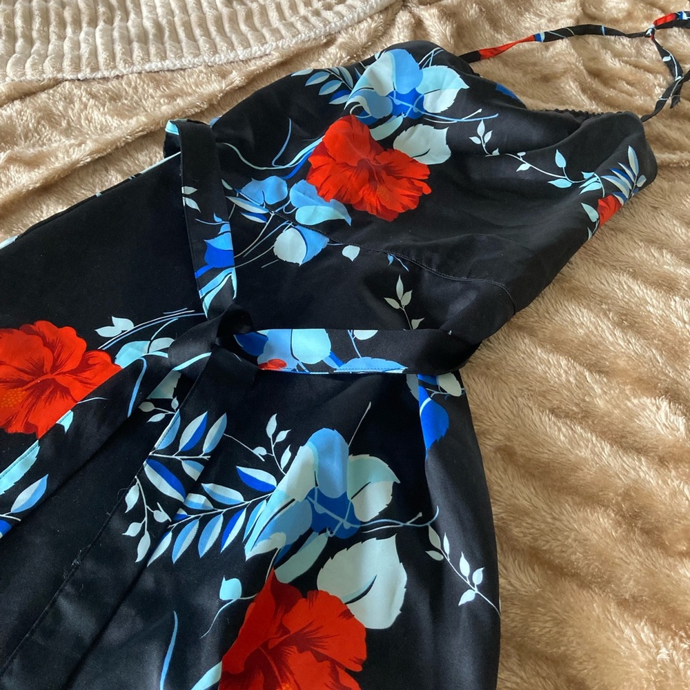 Vintage Hawaiian Wrap Dress